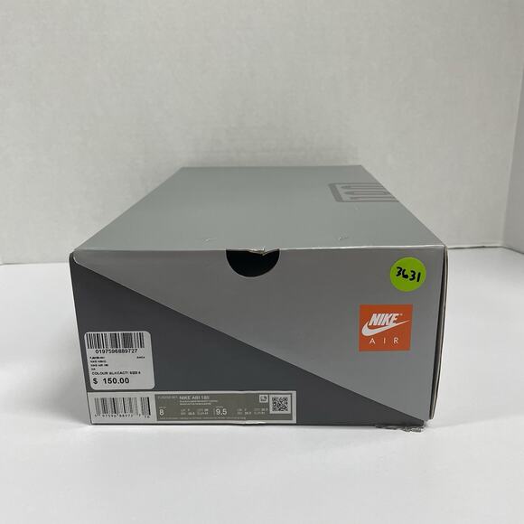 Nike Air Max 180 Black Dusty Cactus FJ9259 001 Size 8 Blue Turquoise Retro Shoes main image 9